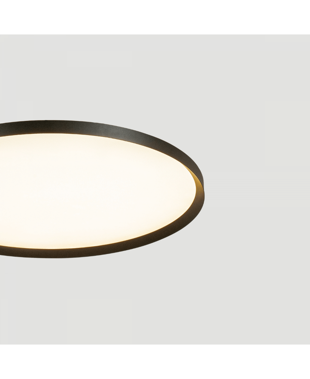 Plafonnier ZAMBELIS D450 42W CCT Dimmable DESIGN Noir Sable 25198