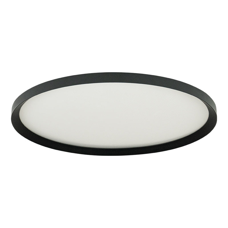 Plafonnier ZAMBELIS D650 56W CCT Dimmable DESIGN Noir Sable 25200