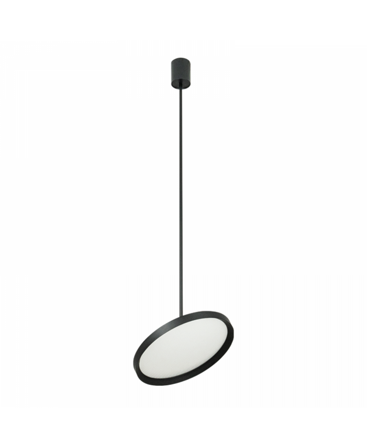 Suspension ZAMBELIS 36W 2700K-4000K LED DALI DESIGN Noir Sable 25210