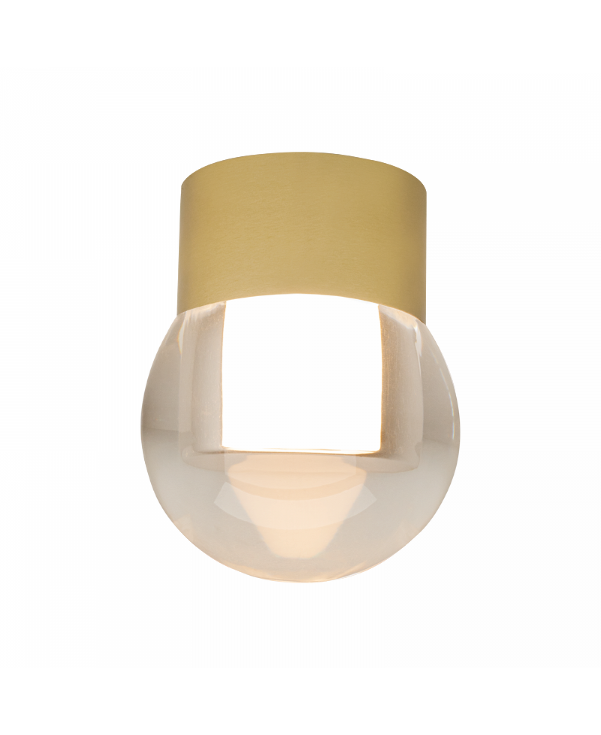 Plafonnier ZAMBELIS 6W 3000K LED DESIGN Dore Mat 25308 FS