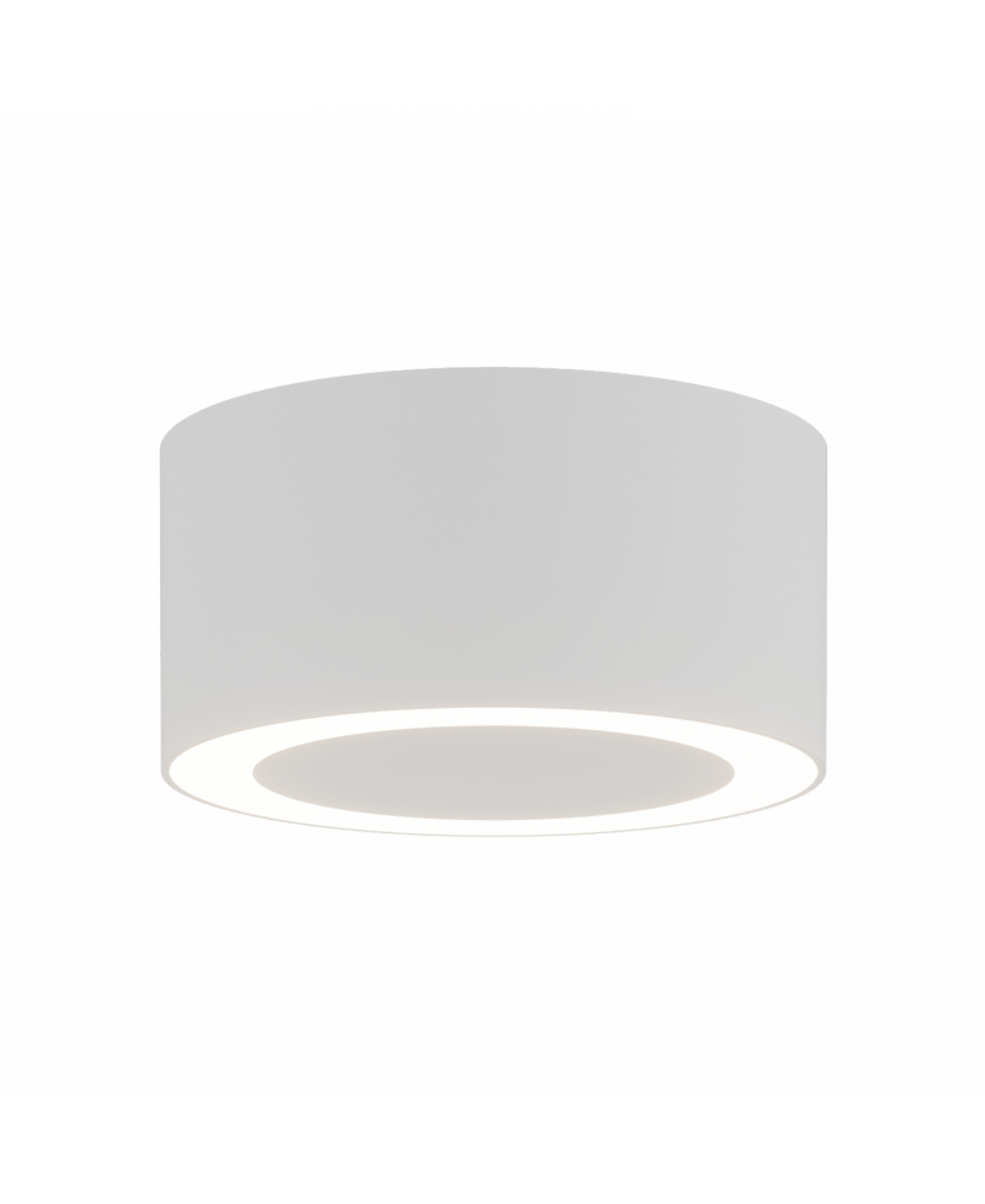 Plafonnier ZAMBELIS D100 7W DESIGN Blanc Sable Avec Driver 25310