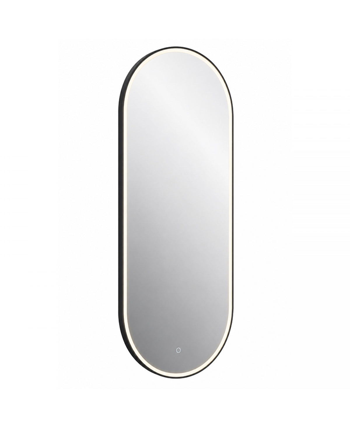Miroir LED ZAMBELIS 18W IP44 DESIGN Noir 25386-B FS