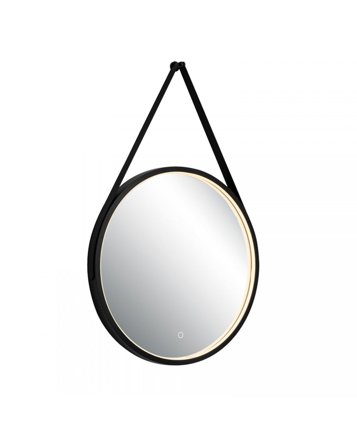 Miroir ZAMBELIS Tactile D600 15W CCT Dimmable IP44 DESIGN Noir Mat 25387