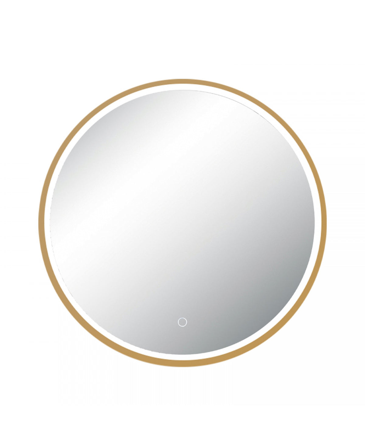 Miroir ZAMBELIS Tactile D600 15W CCT Dimmable IP44 DESIGN Or Anodise 25389
