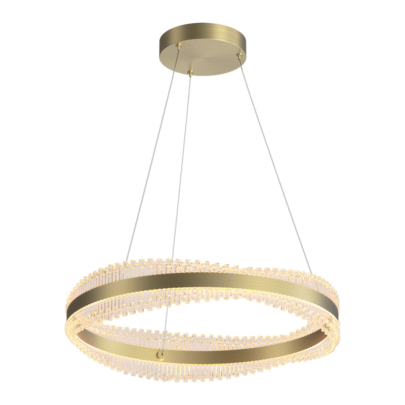 Suspension ZAMBELIS D600 58W Dimmable DESIGN Or Brosse 25412
