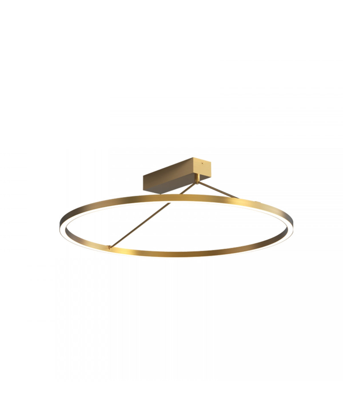 Plafonnier ZAMBELIS D590 42W Dimmable DESIGN Laiton 2565