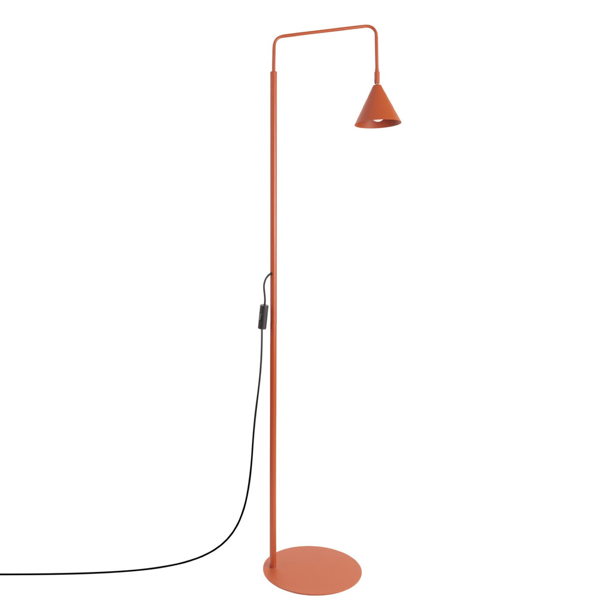 Lampadaire NOX Ocre rouge