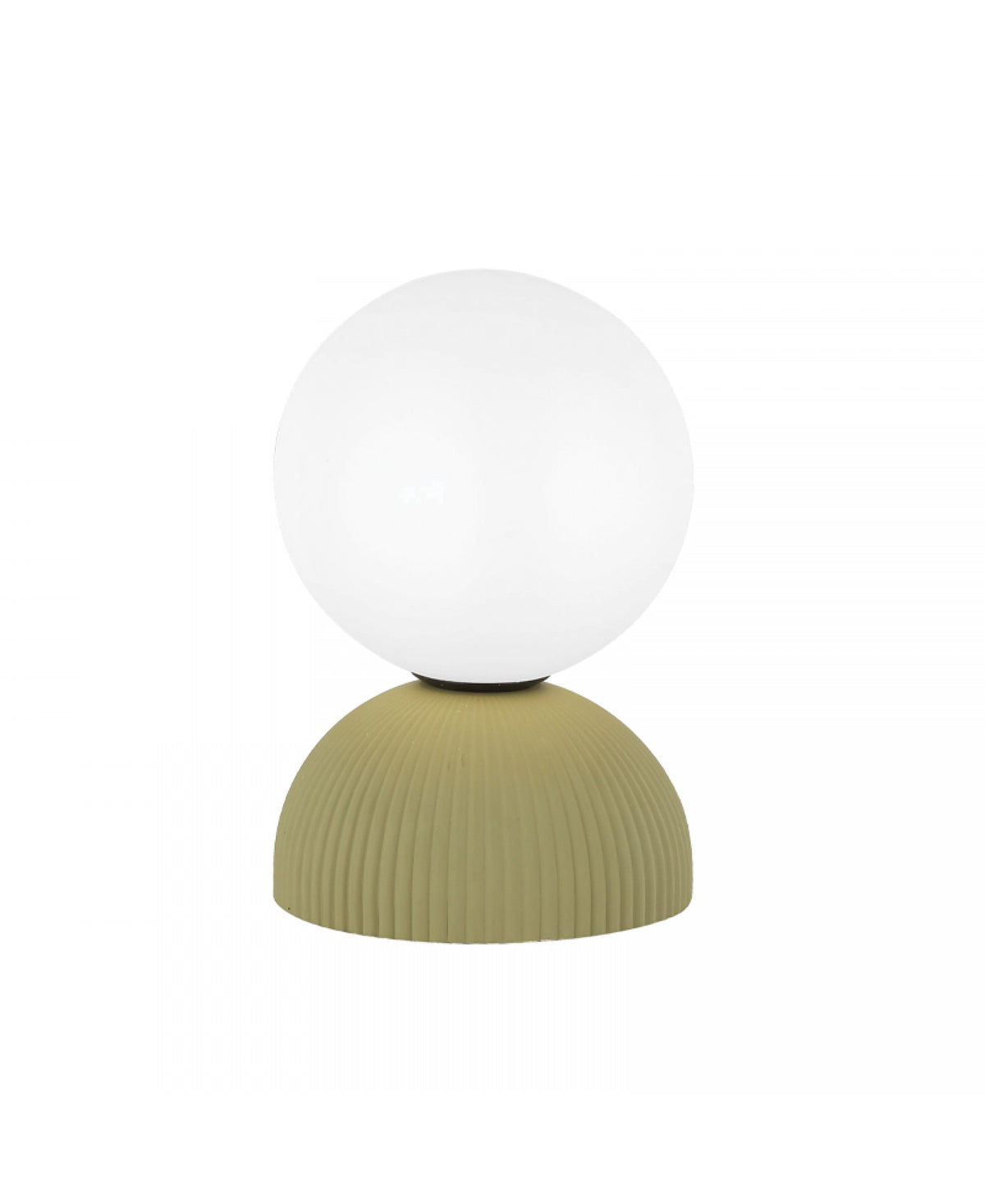 Lampe sur Table ZAMBELIS G9 DESIGN Vert Olive Sans Source 2589