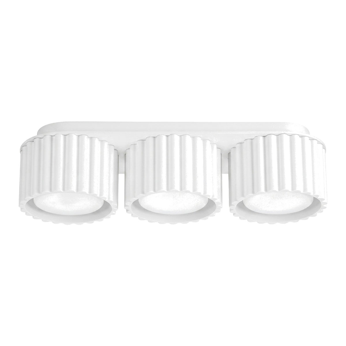 Plafonnier AURA 3 GX53 Blanc