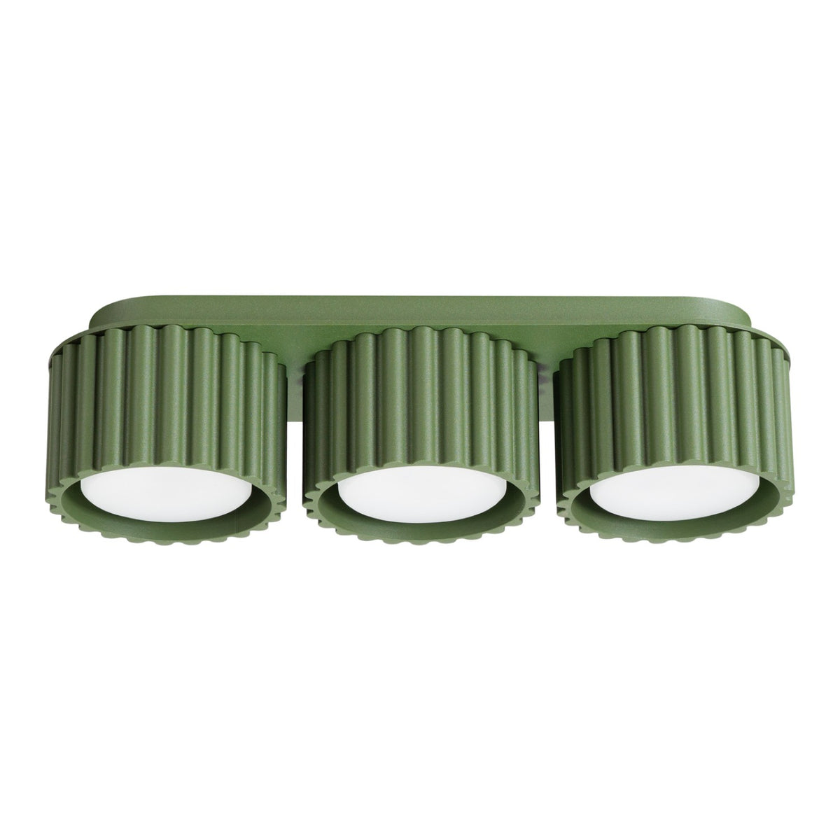 Plafonnier AURA 3 GX53 Vert olive