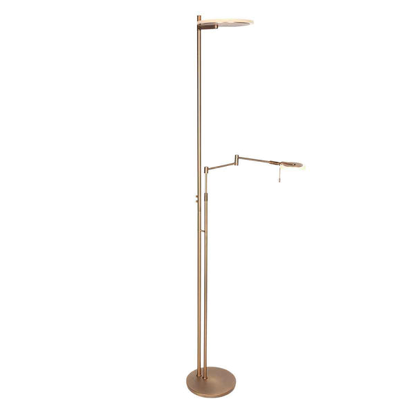 Turound 2663BR bronze floor lamp, adjustable light temperature and intensity