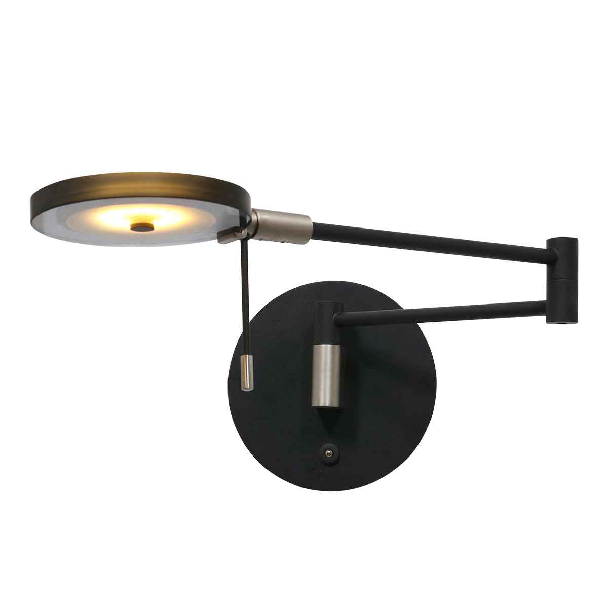 Turound 2734ZW black wall lamp