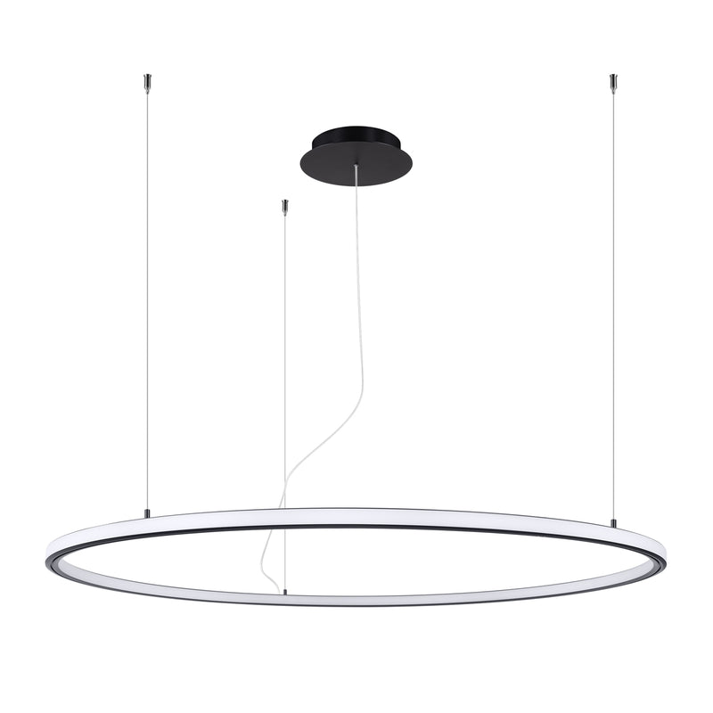 RISA 120 black LED 3000K chandelier