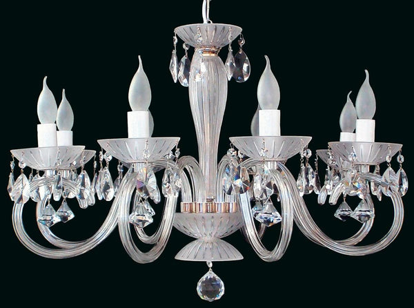 EL2238022 clear glass chandelier