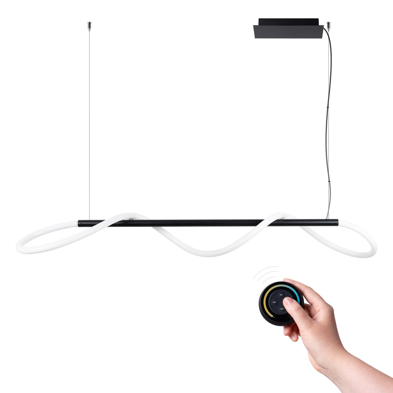 GALAKSE 148 black LED pendant lamp 2700-6500K