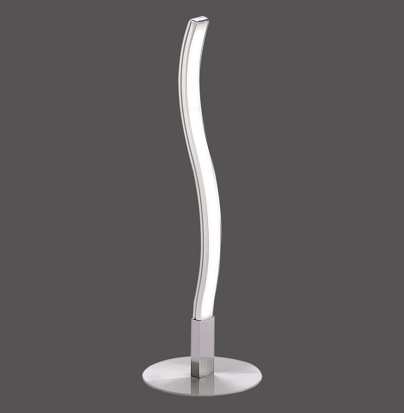 Lampe à poser Wave acier
