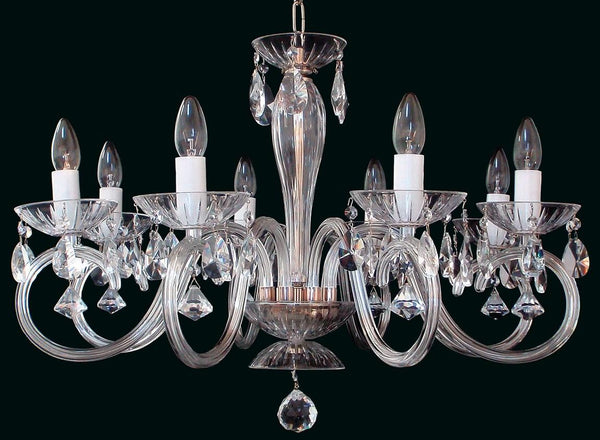 EL2248022 Clear glass chandelier