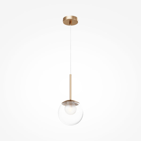 Basic form Gold pendant light