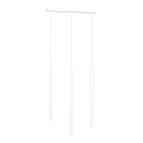 Selter 3-light white pendant light