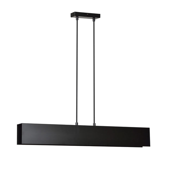 Gentor 3-light black pendant light