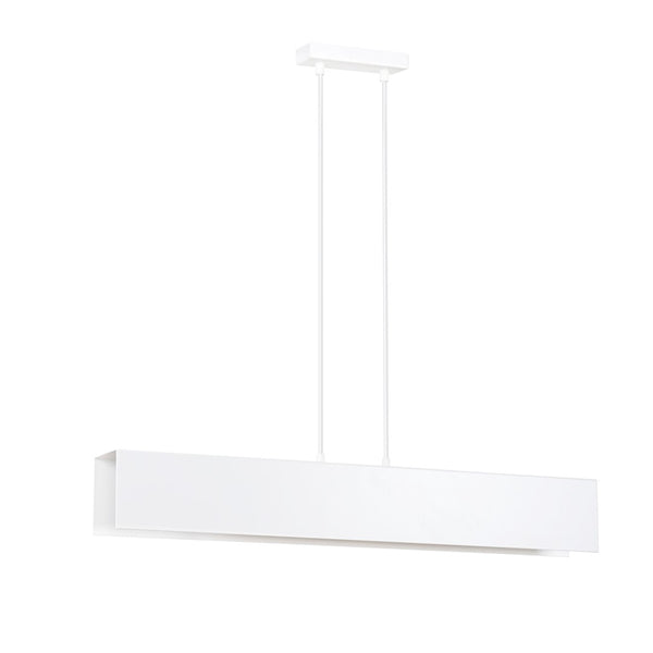 Gentor 3-light white pendant light