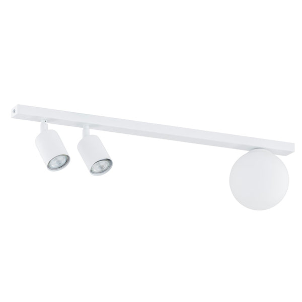 Baster 3-light ceiling lamp white