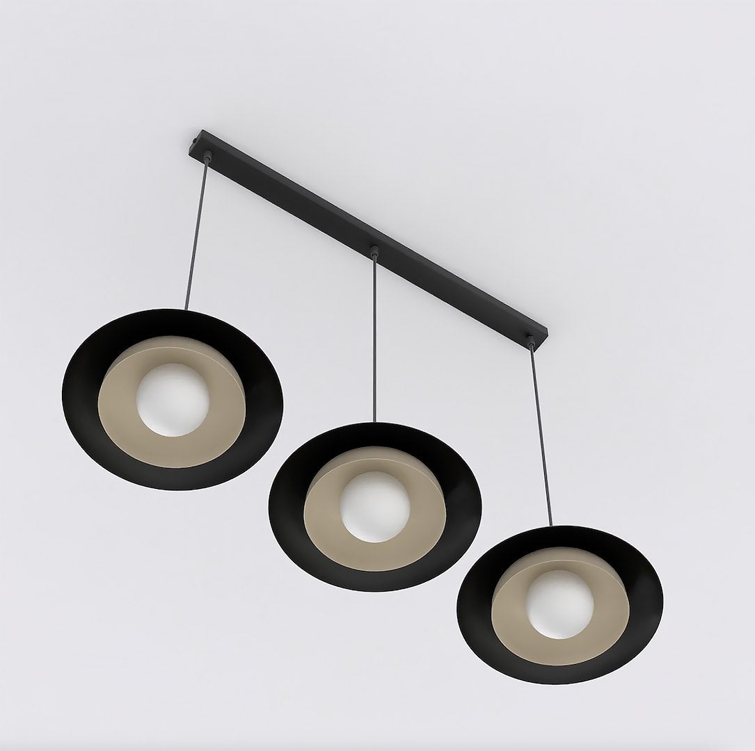 Black and mocha Skin pendant light