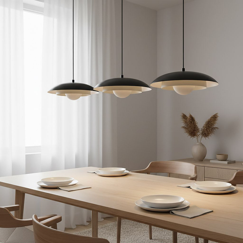 Black and mocha Skin pendant light