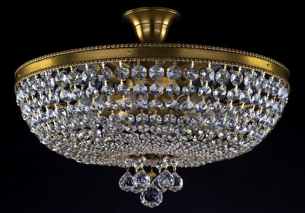 Crystal ceiling light L213CLNPT