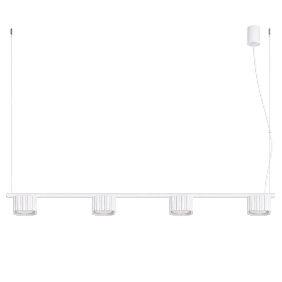 Lustre RIFF 4 GX53 Blanc