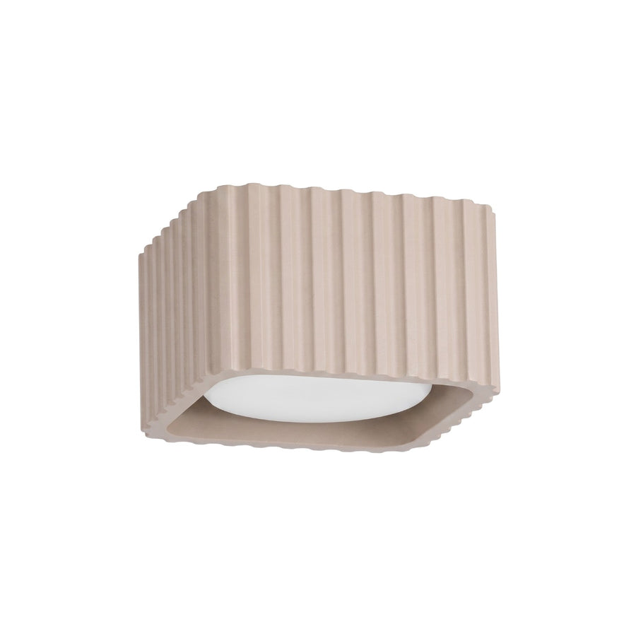Plafonnier RIFF 1 GX53 Taupe