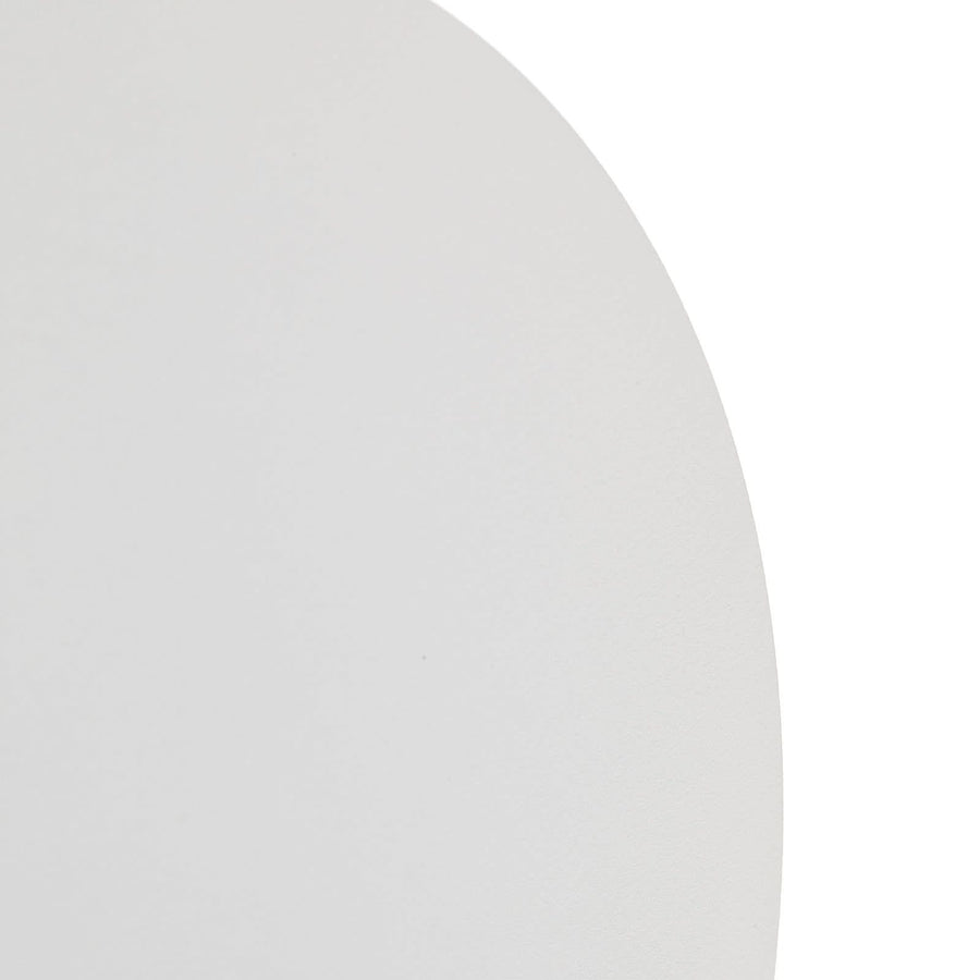 Applique murale LED Blade en aluminium, blanc mat, Ø 18 cm