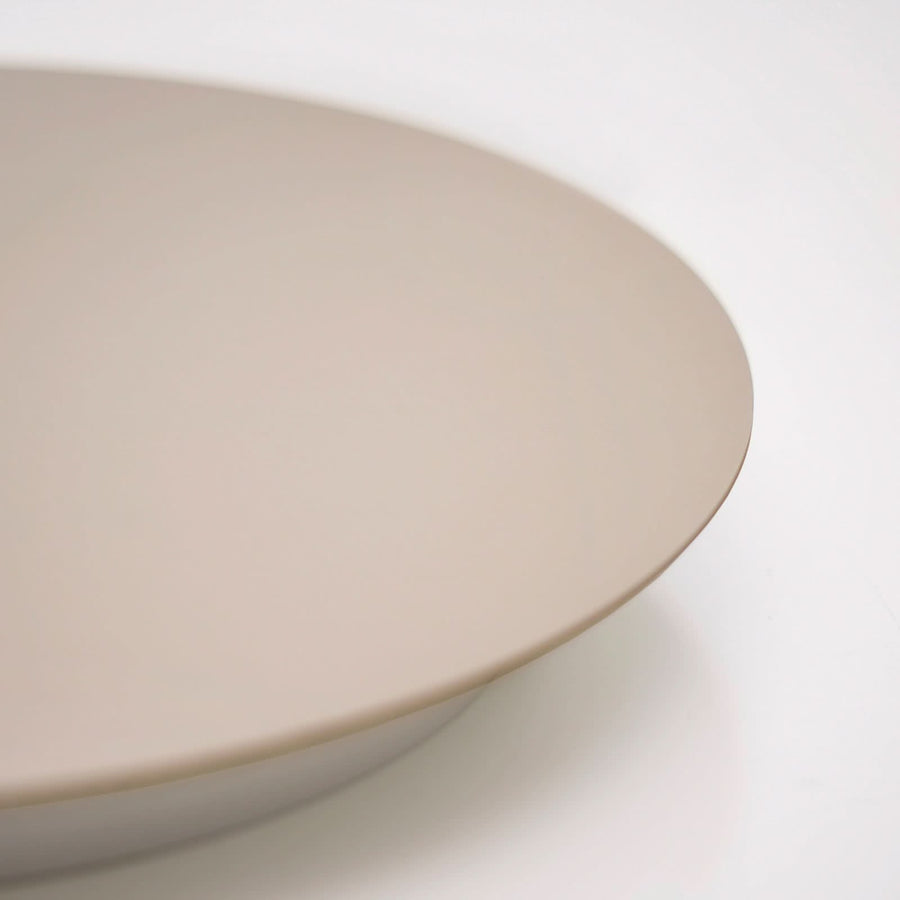 Applique murale LED Blade en aluminium, taupe, Ø 44 cm