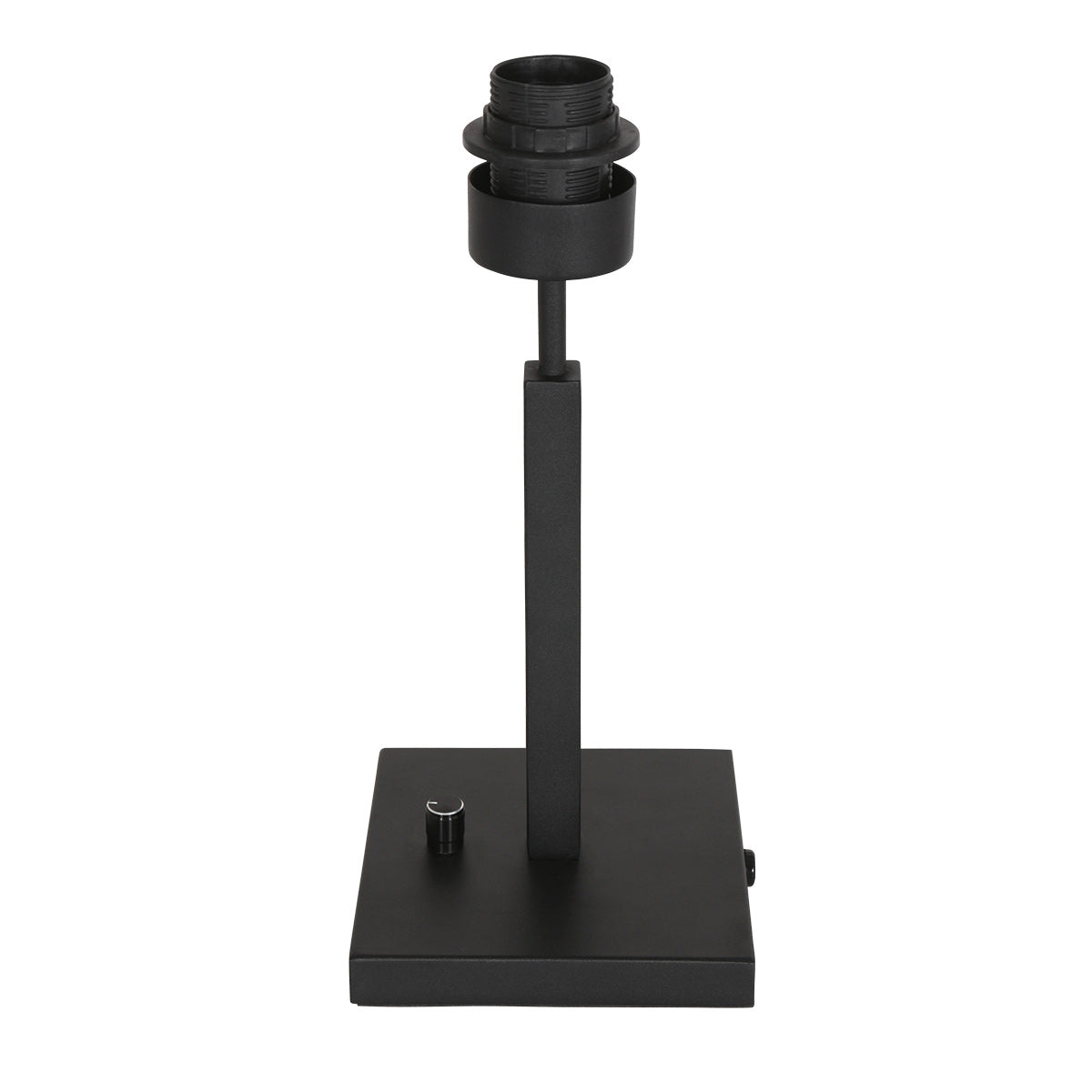 Stang 3084ZW black table lamp with rotary switch, without shade