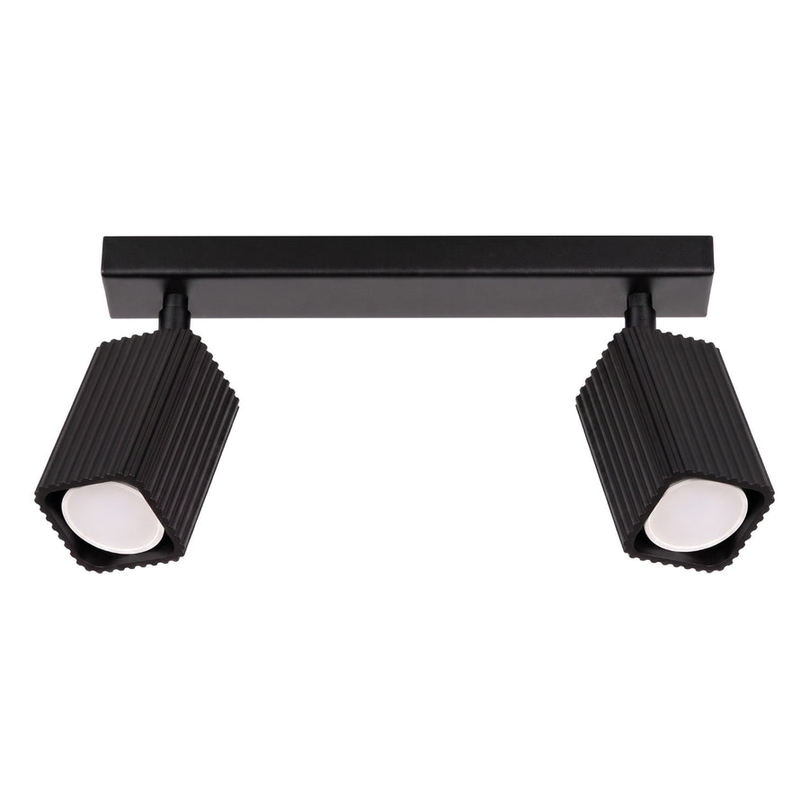 Plafonnier RAYO 2 Noir