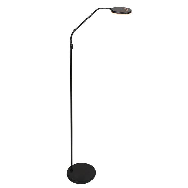 Soleil2 black floor lamp