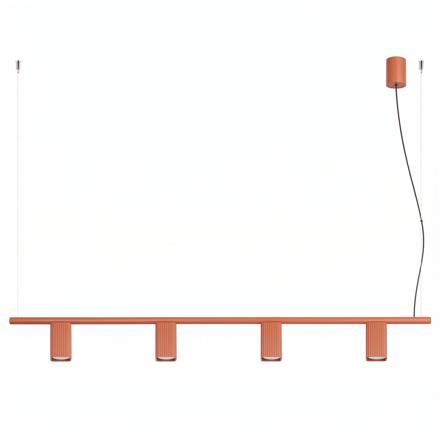 Lustre RAYO 4 Ocre rouge