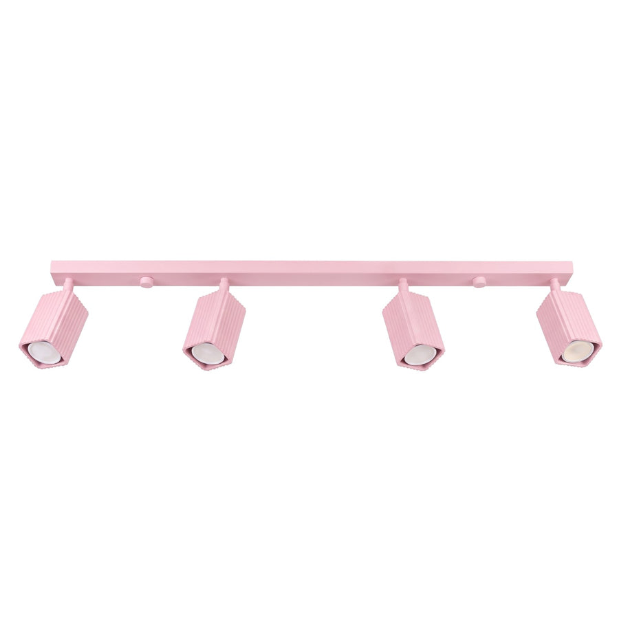 Plafonnier RAYO 4L Rose