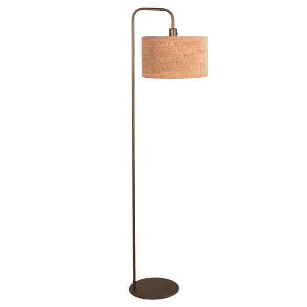 Forma bronze floor lamp