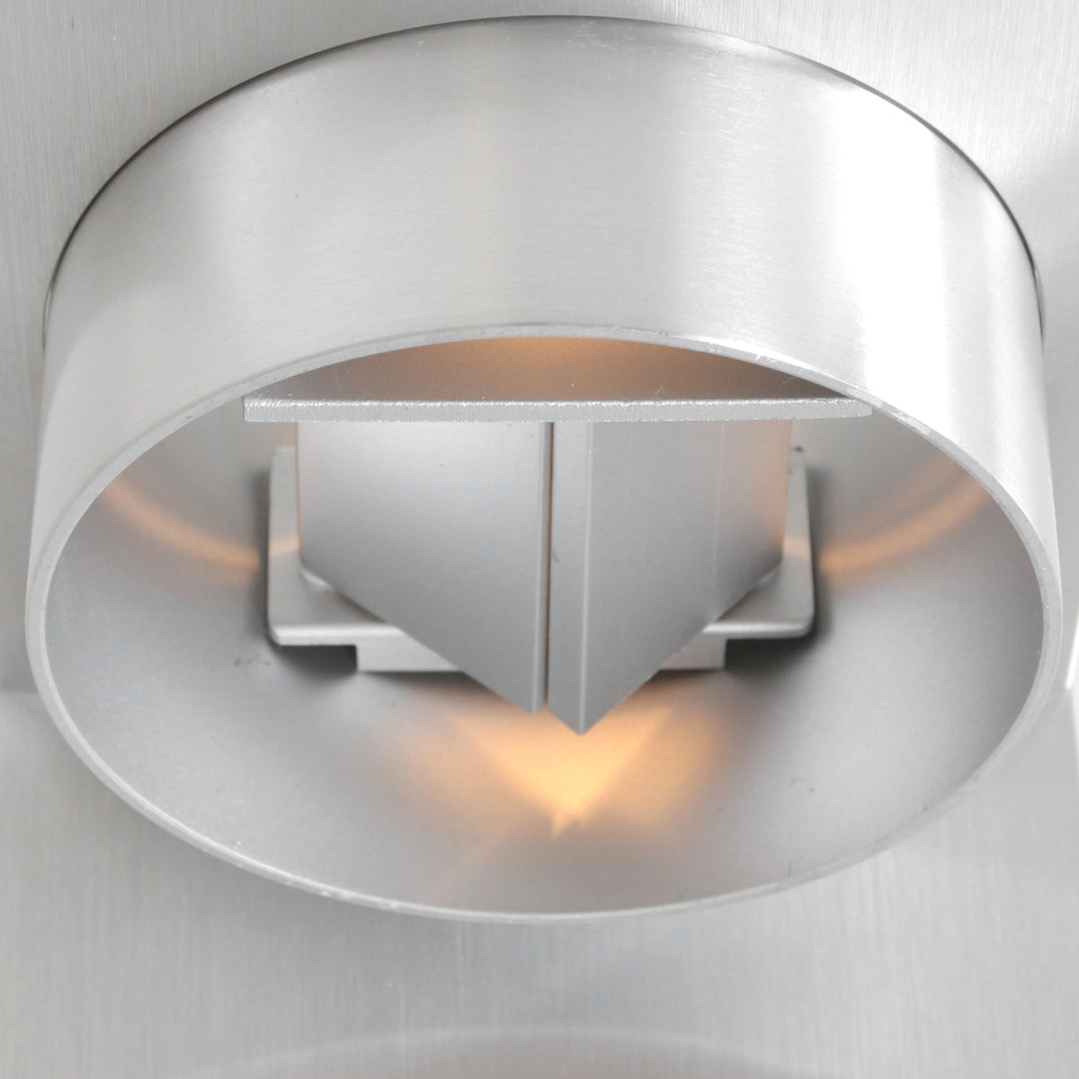 Applique murale cylindrique acier brossé Muro – vue 6 – Designix.fr
