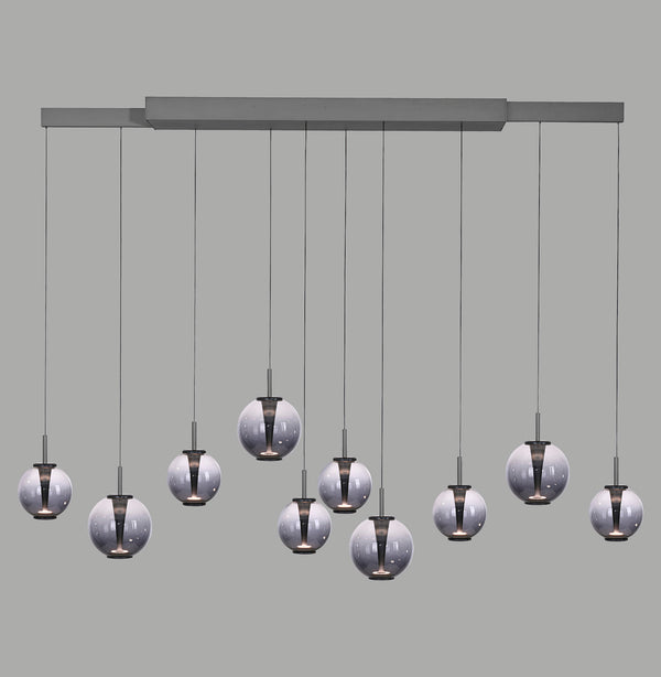 Suspension Pure E-Infinity grise, L 198 cm