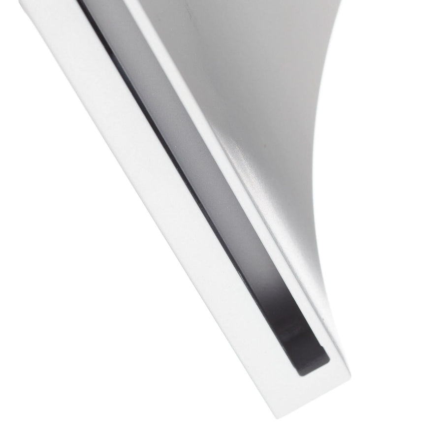 Applique murale LED Pochette en aluminium, blanc, hauteur 14,5 cm