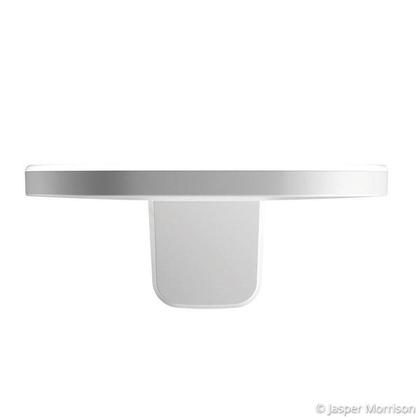 Applique murale LED Oplight W1 en aluminium, blanc, hauteur 9,5 cm