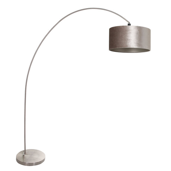 Solva silver floor lamp