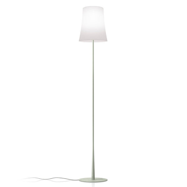 Lampadaire Birdie Easy en métal, vert et blanc, hauteur 150 cm