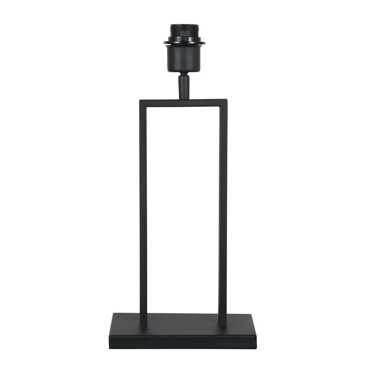 Stang 3843ZW black table lamp without shade with E27 base