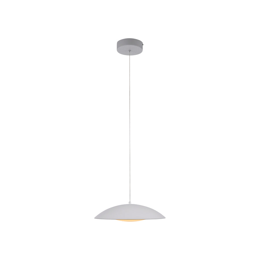 Produit entier détouré sur fond blanc, câble et rosace blanches bien visibles