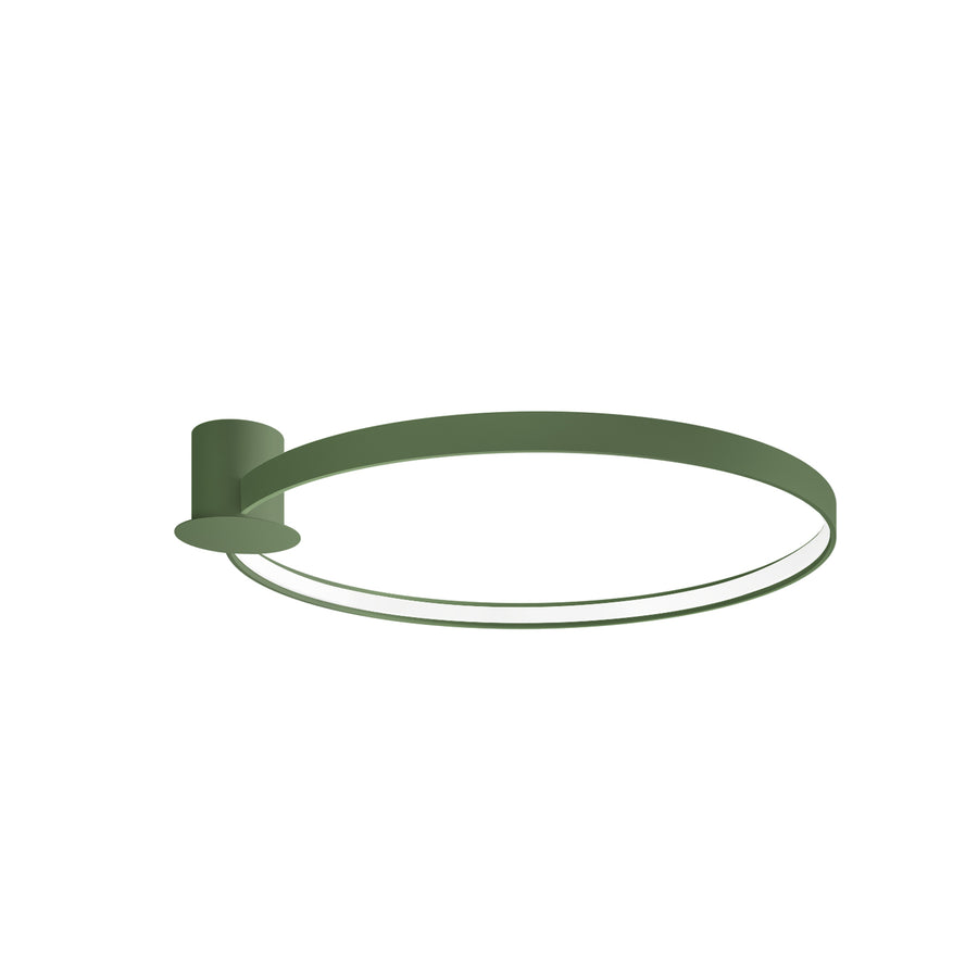 Plafonnier RIO 78 LED 4000K Vert olive