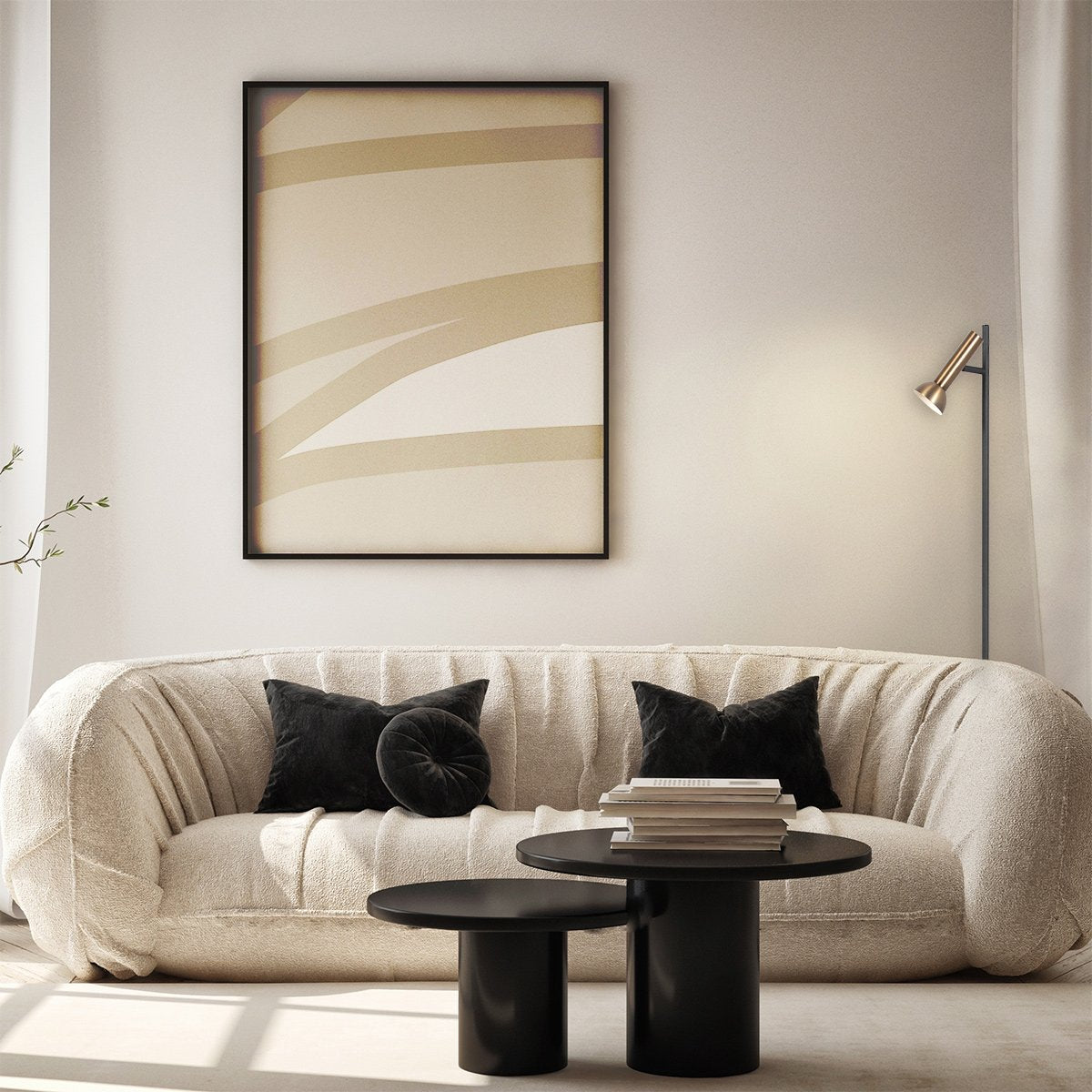 Lampadaire Kora bronze