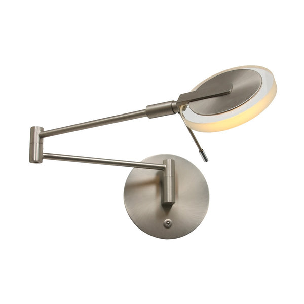 Turound silver wall lamp